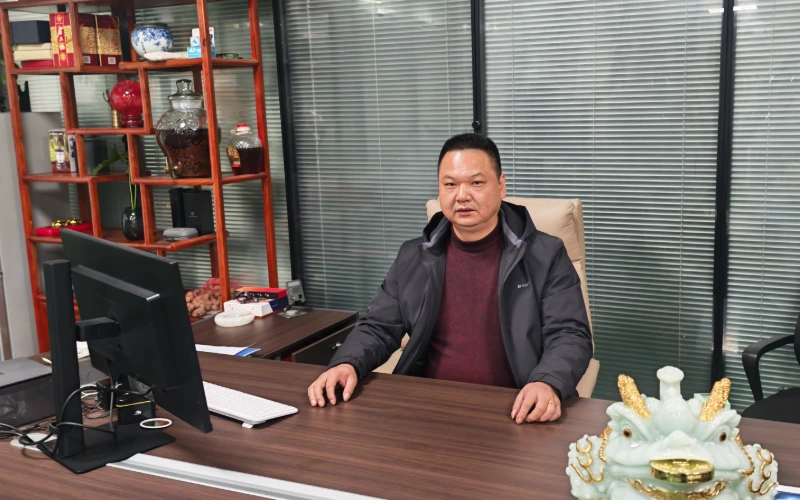 MJ Wu, Marketing Director of GuTuBao, representing 90% in-house airless sprayer manufacturing and global OEM services.